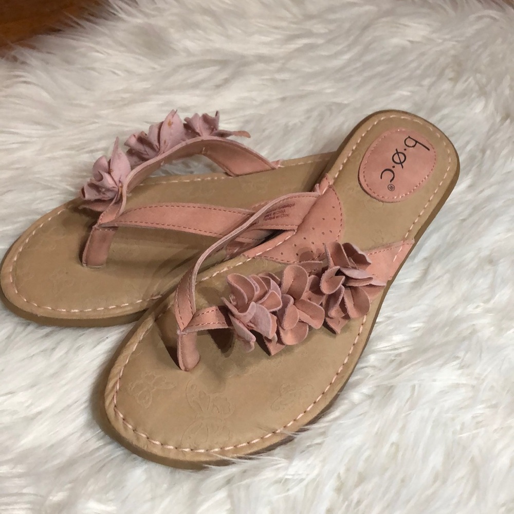 b.o.c Pink Flip Flops